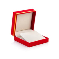 Gold Band Deluxe Pendant and Earring Box