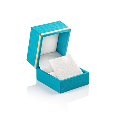 Gold Band Earring Box