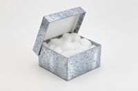 Silver Cotton Filled Boxes