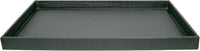 Black Leatherette Full-Size Jewelry Tray - 1"