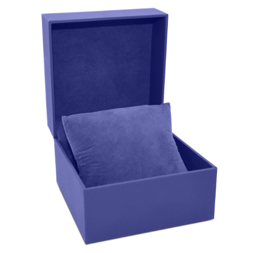 Textured Leatherette Watch/Bangle Box