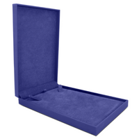 Textured Leatherette Necklace Box