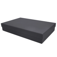 Textured Leatherette Necklace Box