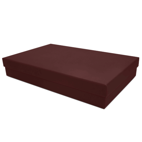 Textured Leatherette Necklace Box