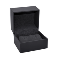 Textured Leatherette Earring Box