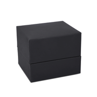Textured Leatherette Earring Box