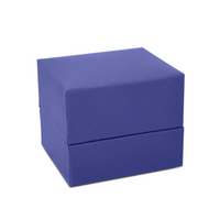 Textured Leatherette Earring Box