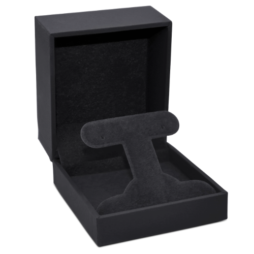 Textured Leatherette Large Earring Tree