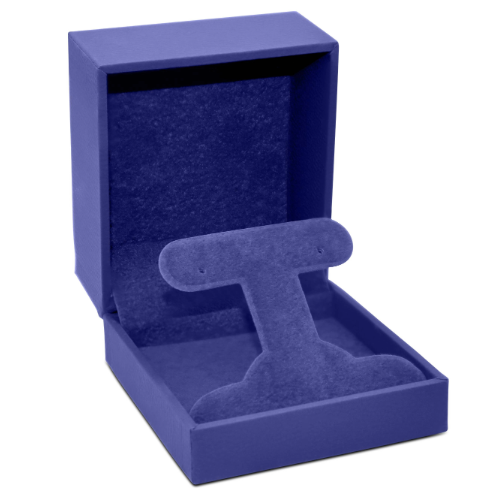 Textured Leatherette Large Earring Tree