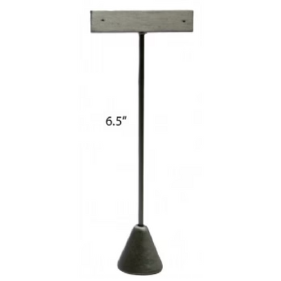 Steel Gray Earring Tree T-Bar Display Stand Large