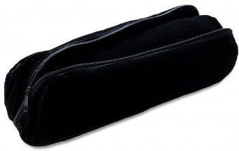 Novel Box Black Velvet Bangle Watch Bracelet Soft Cushioned Roll Display