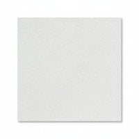 A sheet of white tissue paper with a sparkling, glittery finish.