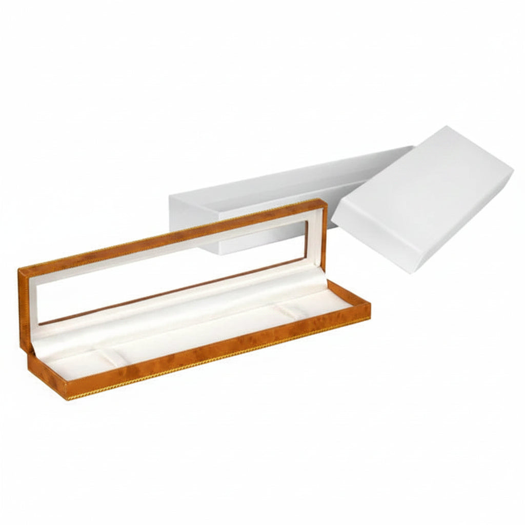 Window Leatherette Bracelet Box
