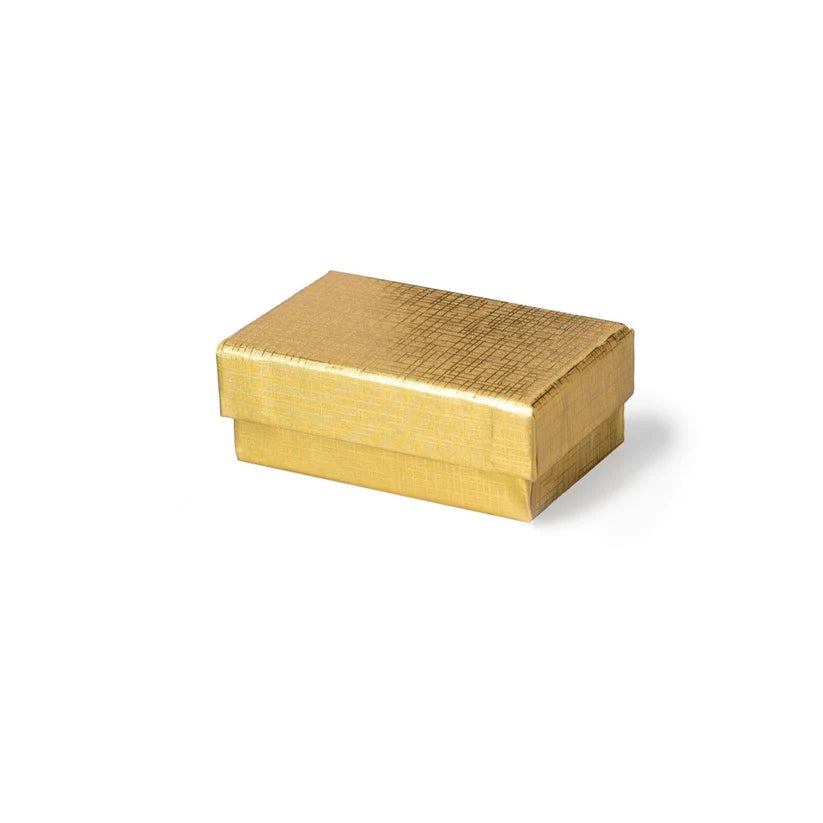 Gold rectangular box 