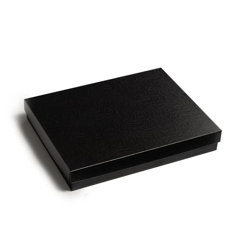 Black rectangular box