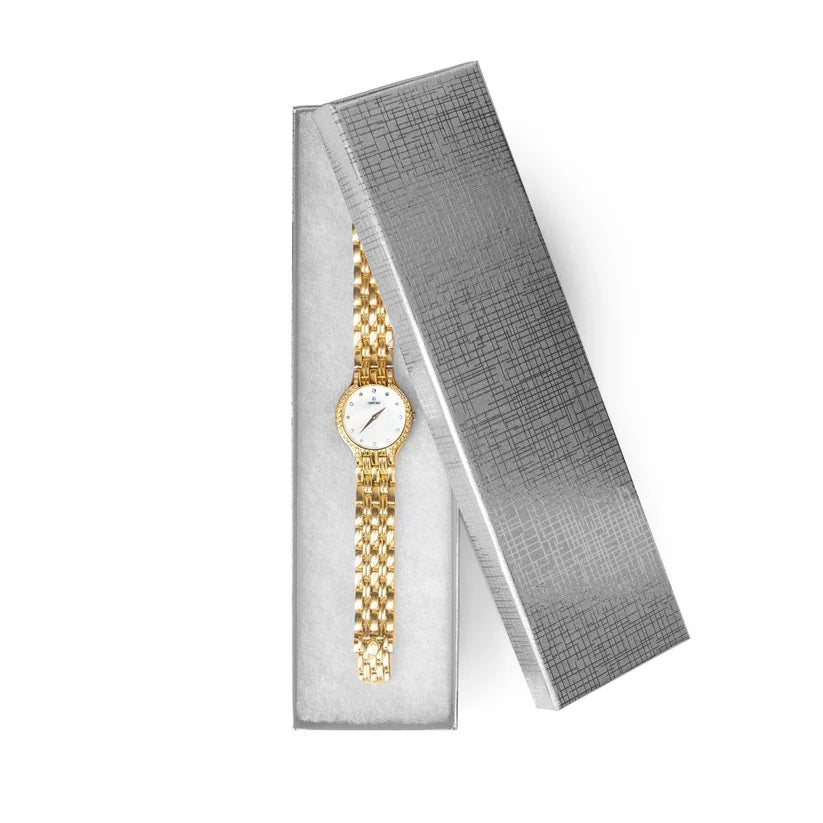 Watch in a silver box 