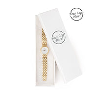Bracelet in a white box with 'Your Logo Here!' text