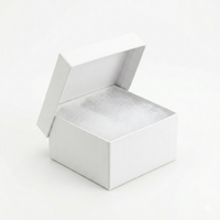 7 x 5.5 x 1 White Cotton Filled Boxes