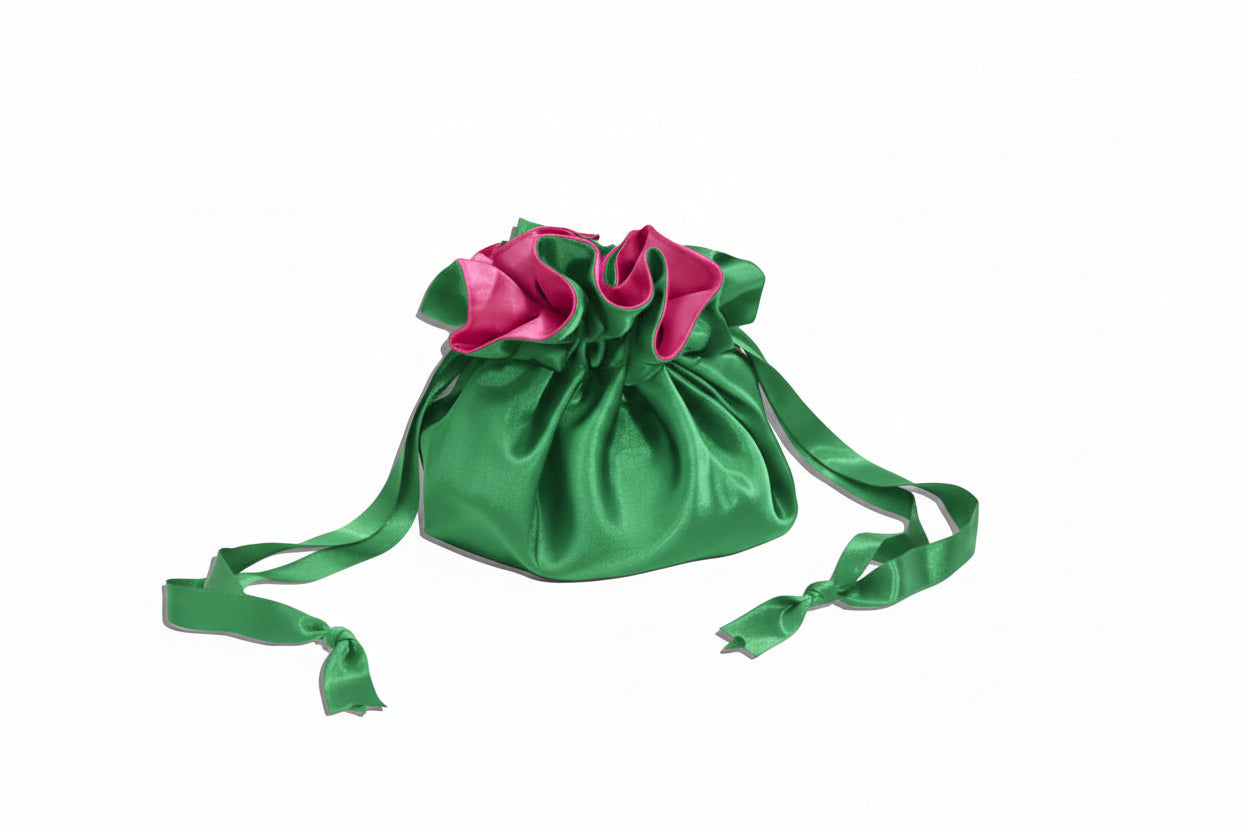 Reversible Satin Flower Wrappers Large