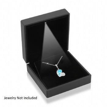 Leatherette LED Earring/Pendant Box