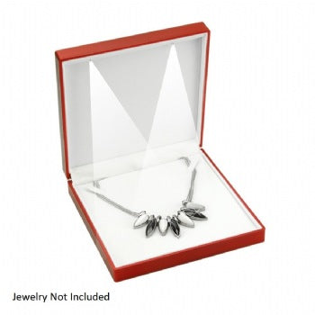 Leatherette LED Necklace Box