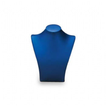 Navy Blue Leatherette Medium Neckform