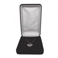 Black Rich Velveteen Necklace Box