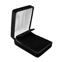 Black Rich Velveteen Large Drop Earring Box