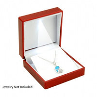 Leatherette LED Earring/Pendant Box
