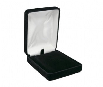 Black Rich Velveteen Pendant Box