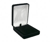 Black Rich Velveteen Pendant Box
