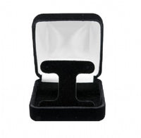 Black Rich Velveteen Earring Tree Box