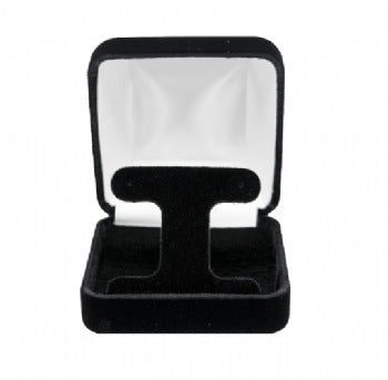 Black Rich Velveteen Earring Tree Box