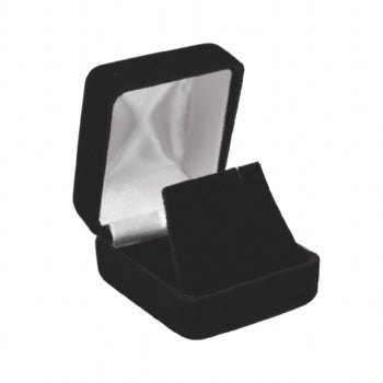 Black Rich Velveteen Drop Earring Box