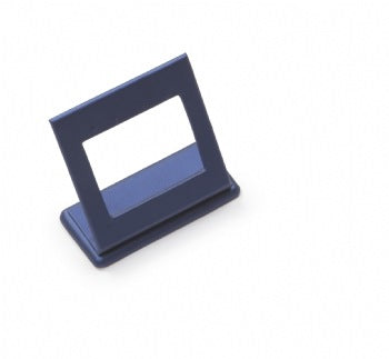 Navy Blue Leatherette 2 Pairs Earring Display