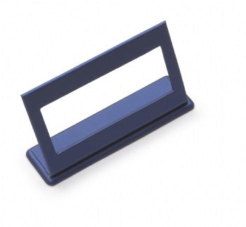 Navy Blue Leatherette 4 Pairs Earring Display