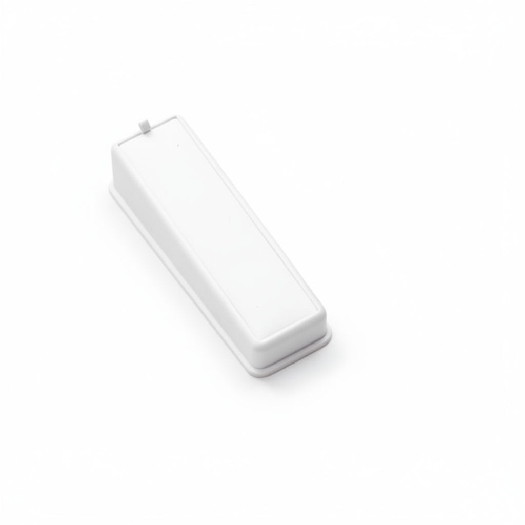 White Leatherette 5 Earring Tray