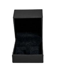 Black Leatherette Ring Clip Box