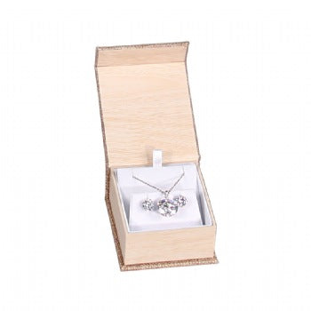 Deluxe Burlap Magnetic Earring / Pendant