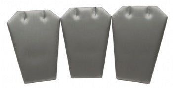 Steel Gray Leaning Earring/Pendant Jewelry Display Stand