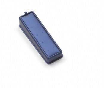 Navy Blue Leatherette 5 Earring Tray