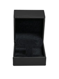 Black Leatherette Earring Tree Box