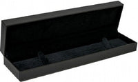 Black Leatherette Bracelet Box