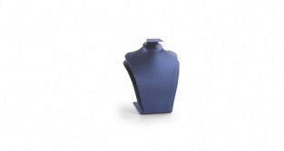 Navy Blue Leatherette Earring/Pendant Stand