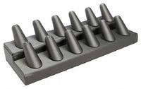12 Finger Steel Gray Ring Stand Holder Jewelry Display