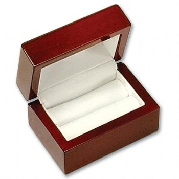 Cherrywood Double Ring Box