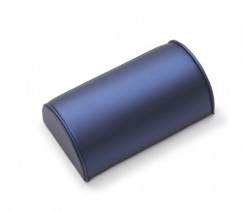 Navy Blue Leatherette Large Bracelet Dome