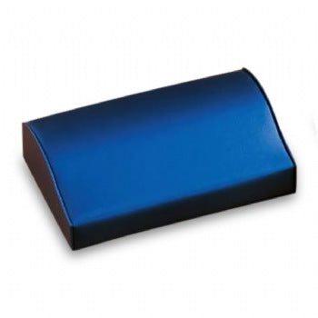 Navy Blue Leatherette Bracelet Dome