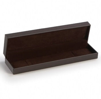 Chocolate Leatherette Bracelet Box