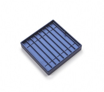 Navy Blue Leatherette 8 Bracelet Tray